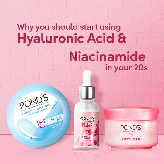 Why you need to start using hyaluronic acid and niacinamide in your 20s