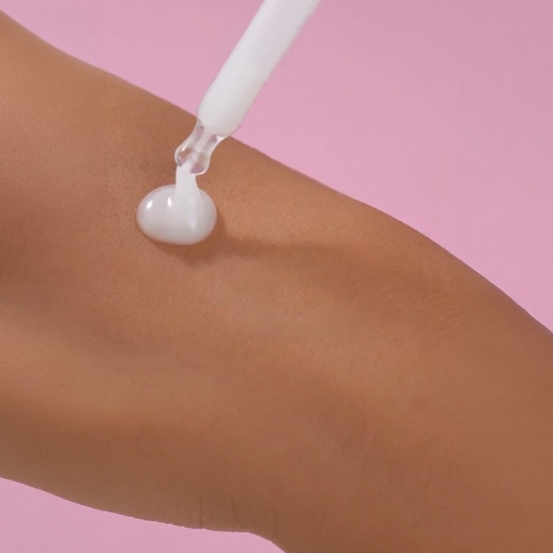Serum Application on Hand