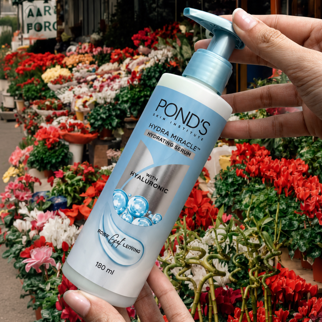 POND'S Hydra Miracle lotion to stay hydrated in any weather.