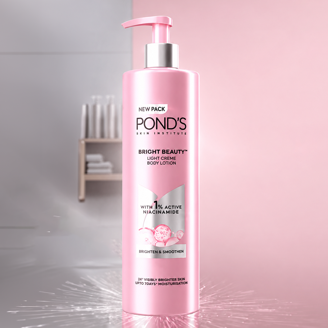 POND'S Bright Beauty lotion for glowing skin.