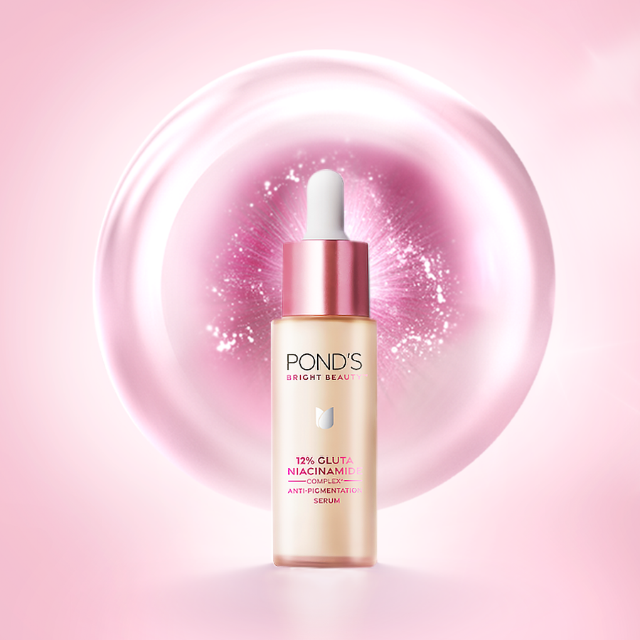 POND'S Anti-Pigmentation Serum with 12% Gluta-Niacinamide Complex for Flawless Radiance