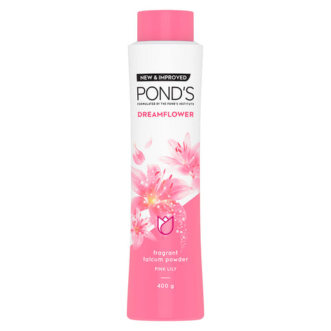 POND'S Dreamflower Fragrant Talcum Powder, With Vitamin B3, (400gm)