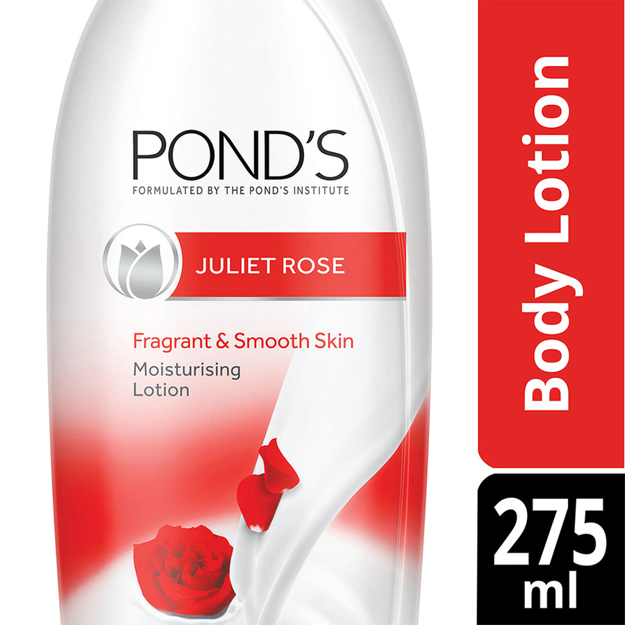 Pond's Juliet Rose Moisturising Body Lotion, For Smooth Skin, (275ml)